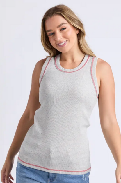 Lennox tank - Grey Marle