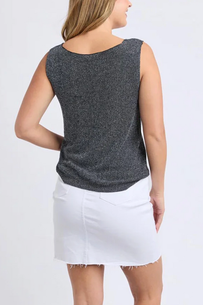 Whitby Knit Top - Black