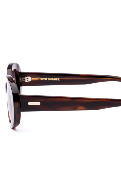 Luna Sunglasses - Hazel Wave/Brown