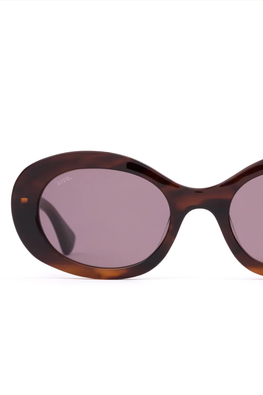 Luna Sunglasses - Hazel Wave/Brown