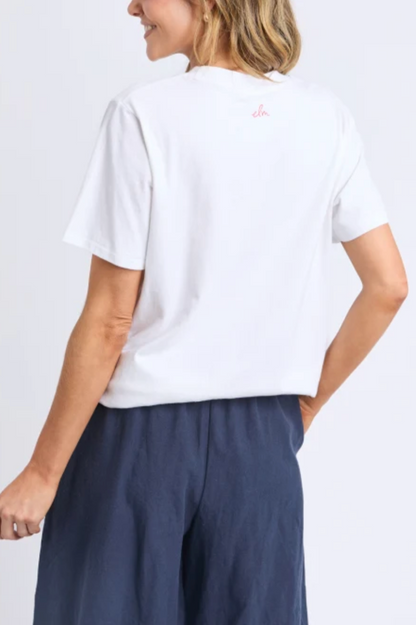 Elm Terra Tee - White