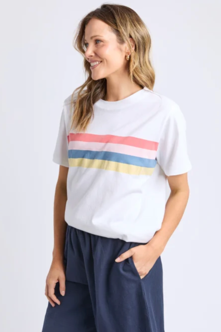 Elm Terra Tee - White