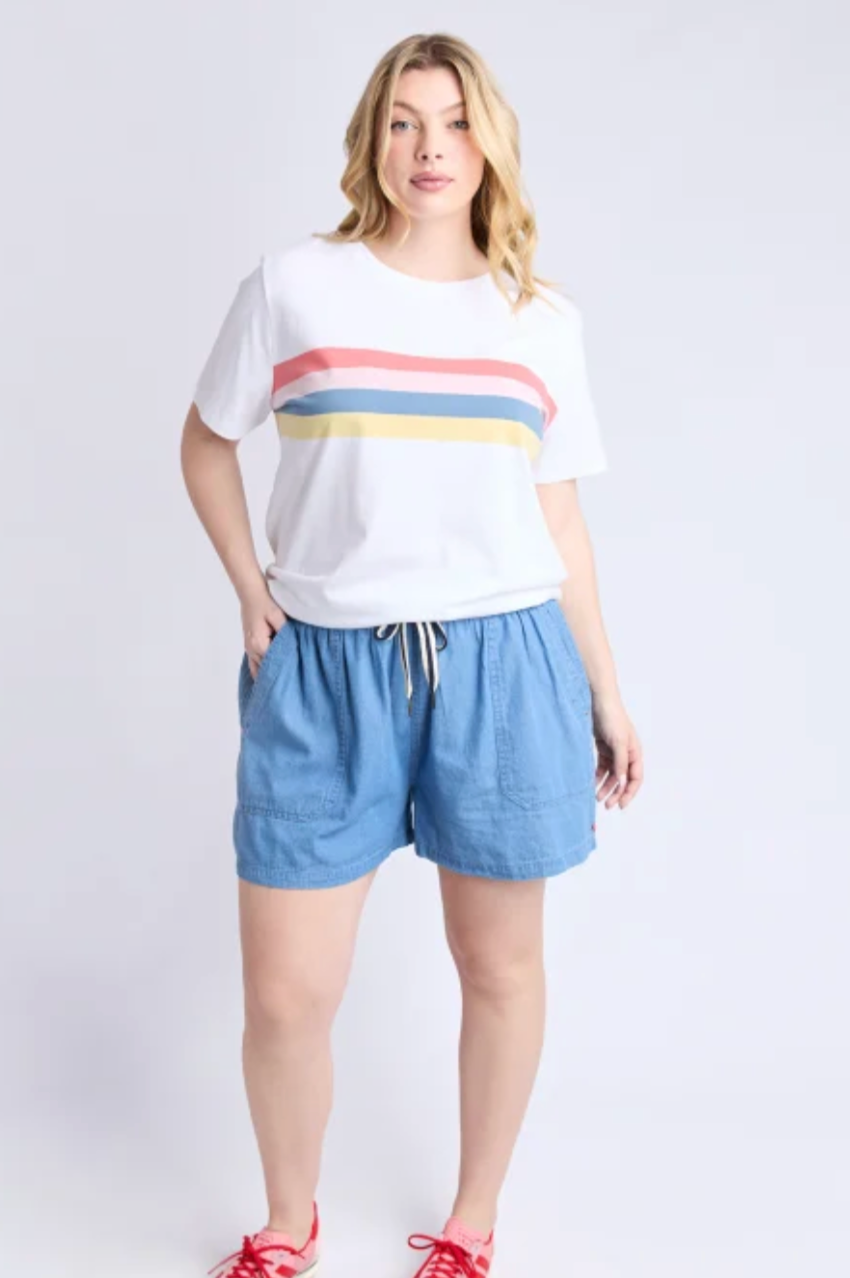 Elm Terra Tee - White