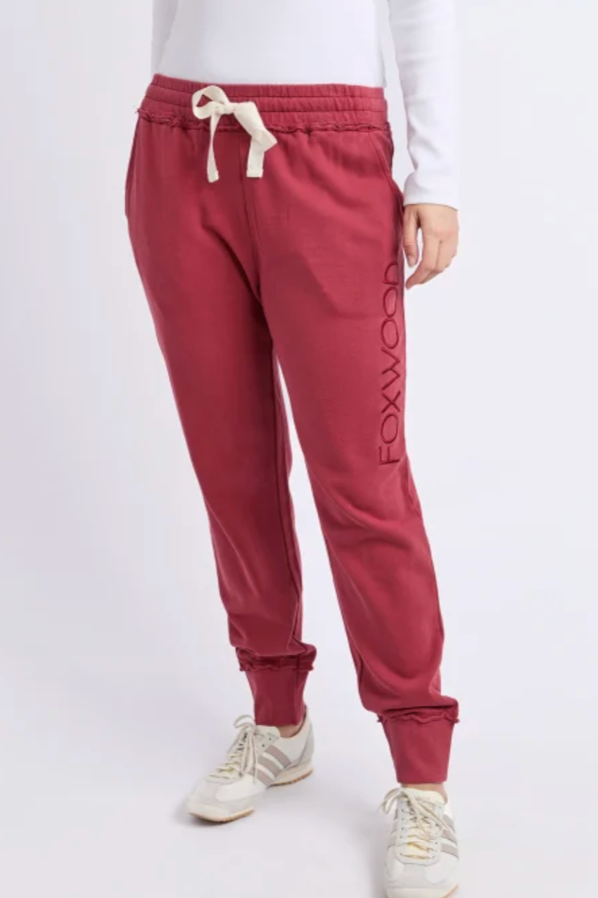 Foxwood Simplified Track Pant - Rust