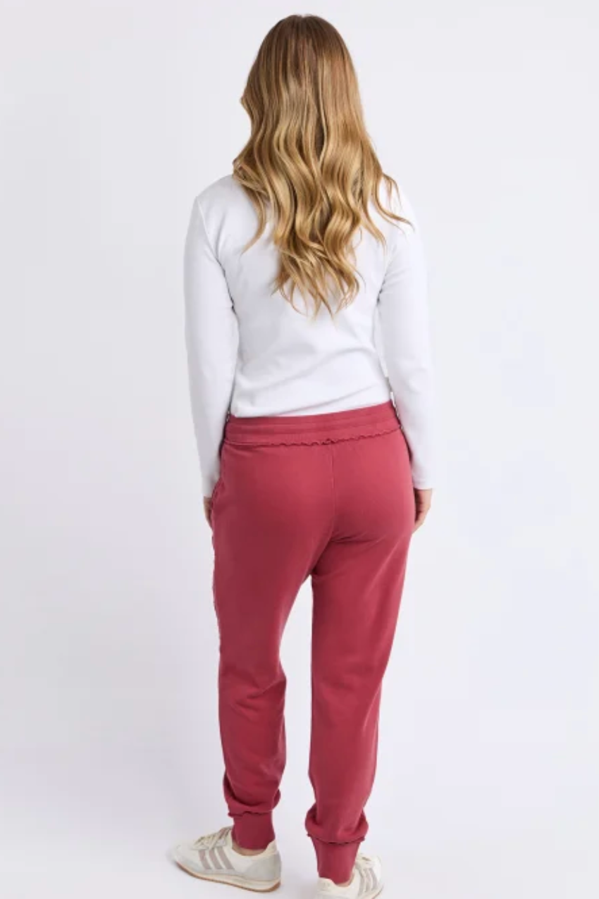 Foxwood Simplified Track Pant - Rust