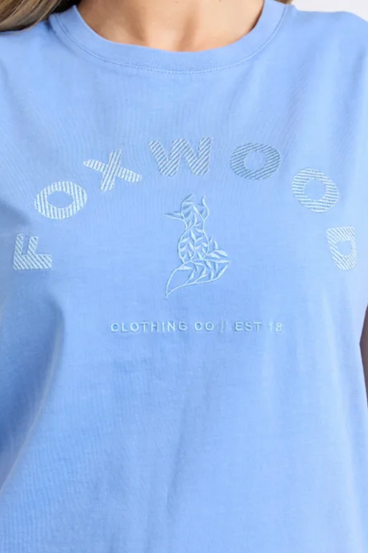 Foxwood Effortless Tee - Blue