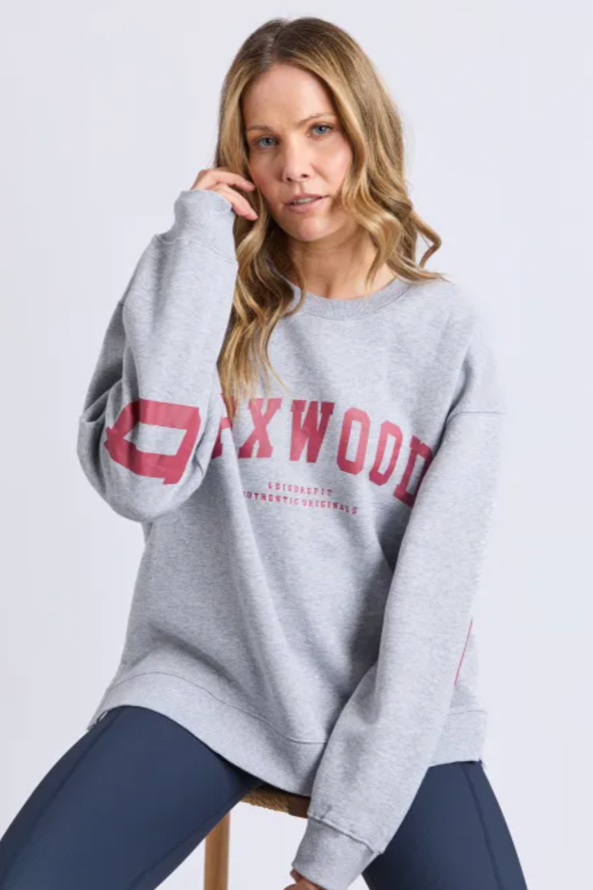 Foxwood Interval Crew - Grey/Rust