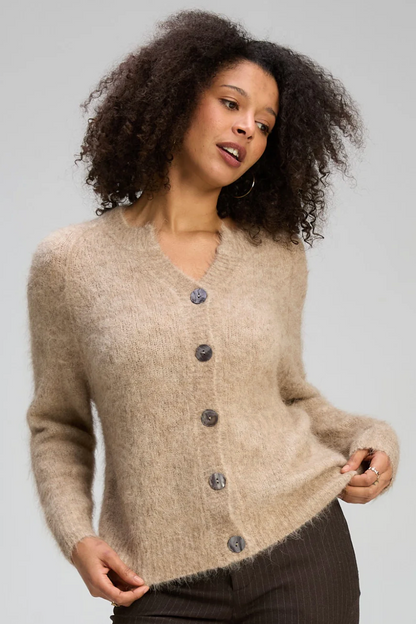 Alpaca Cardi - Bark