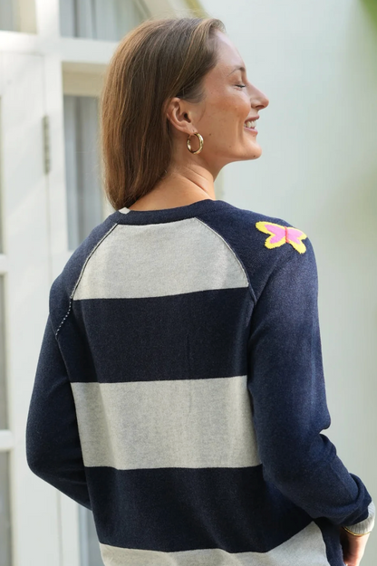 Good Energy Cardi - Dk Denim