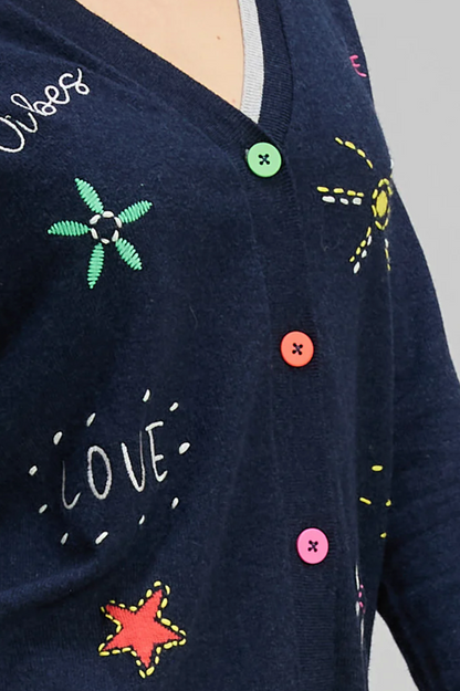 Good Energy Cardi - Dk Denim