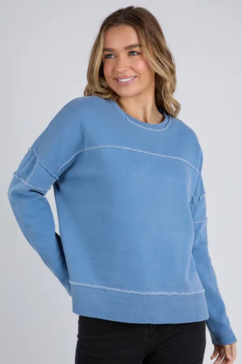 Foxwood Jayne Throw On Fleece - Coronet Blue
