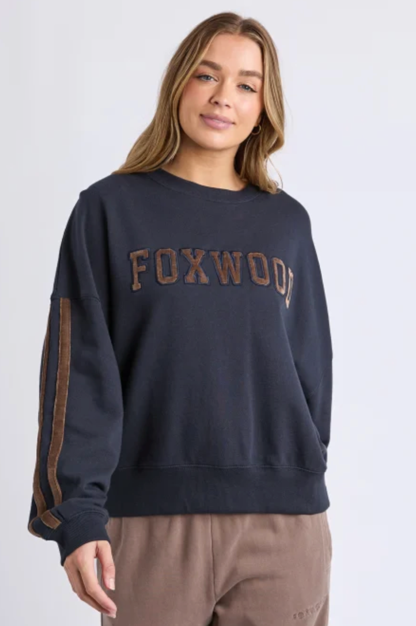 Foxwood Elevated Sunday Crew - Blue
