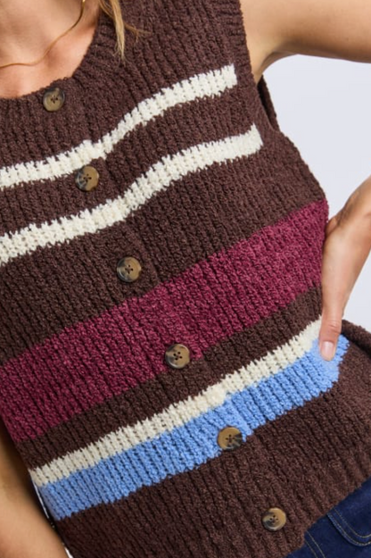Foxwood Delta Stripe Knit