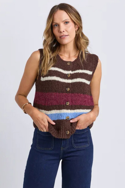 Foxwood Delta Stripe Knit