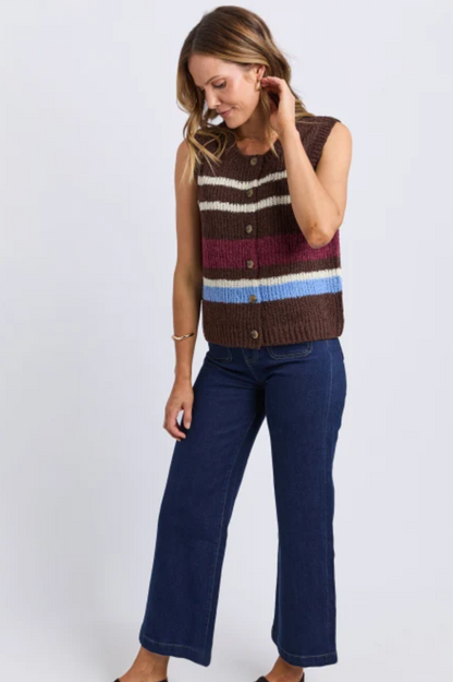 Foxwood Delta Stripe Knit