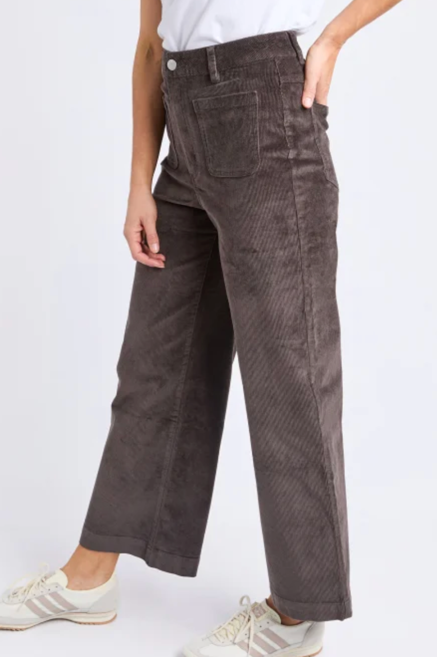 Foxwood Henrietta Cord Pant - Coffee