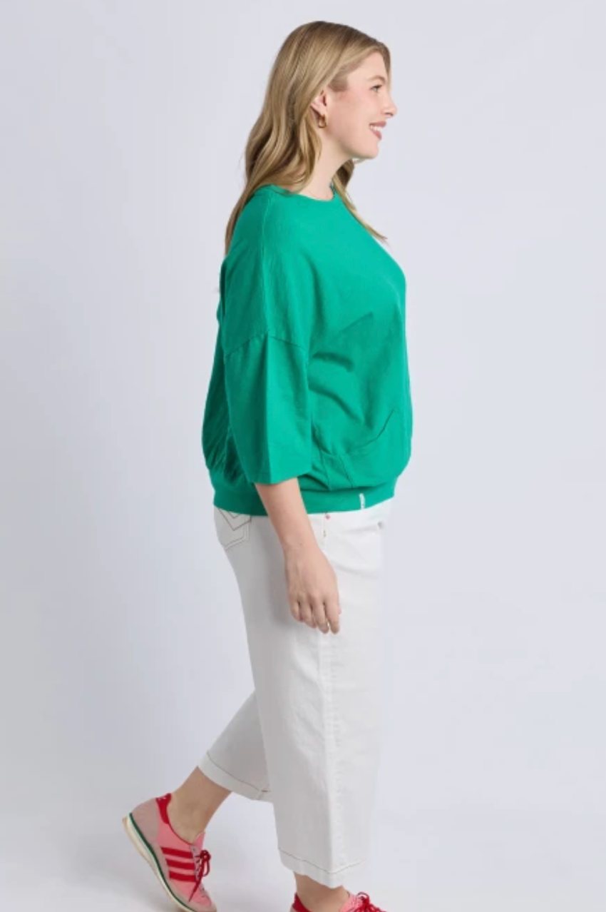 Elm Mazie Sweat - Turquoise