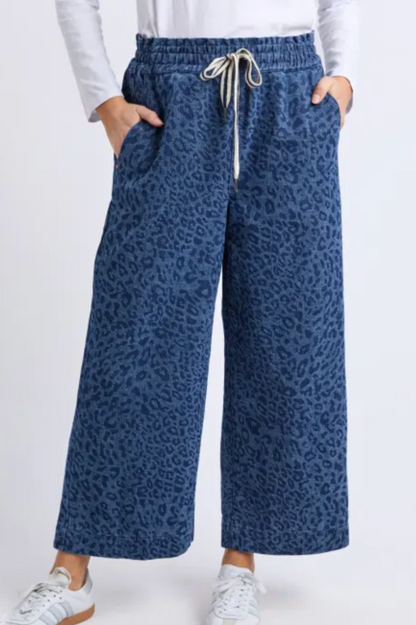 Elm Anna Animal Denim Pant