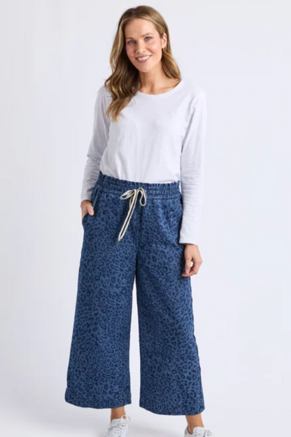 Elm Anna Animal Denim Pant