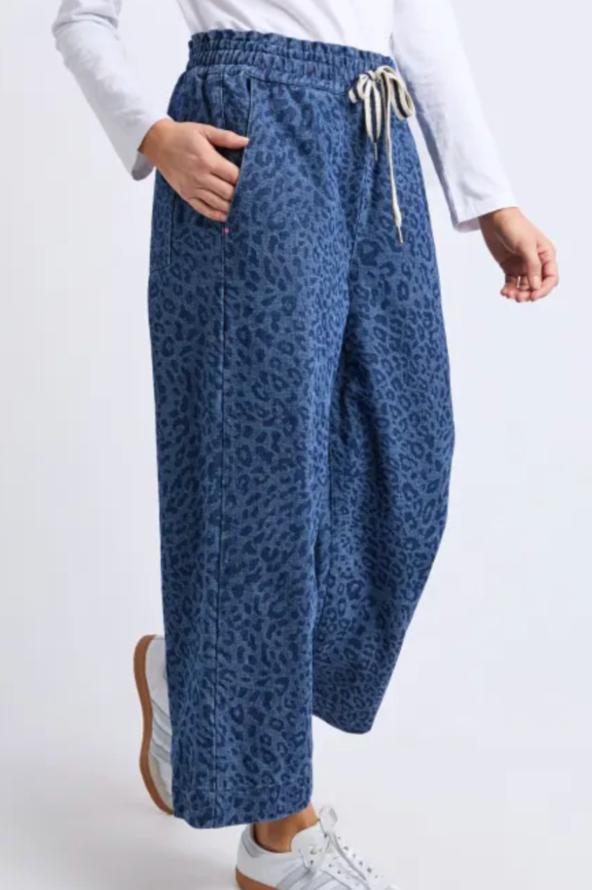 Elm Anna Animal Denim Pant