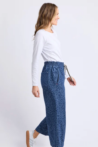 Elm Anna Animal Denim Pant