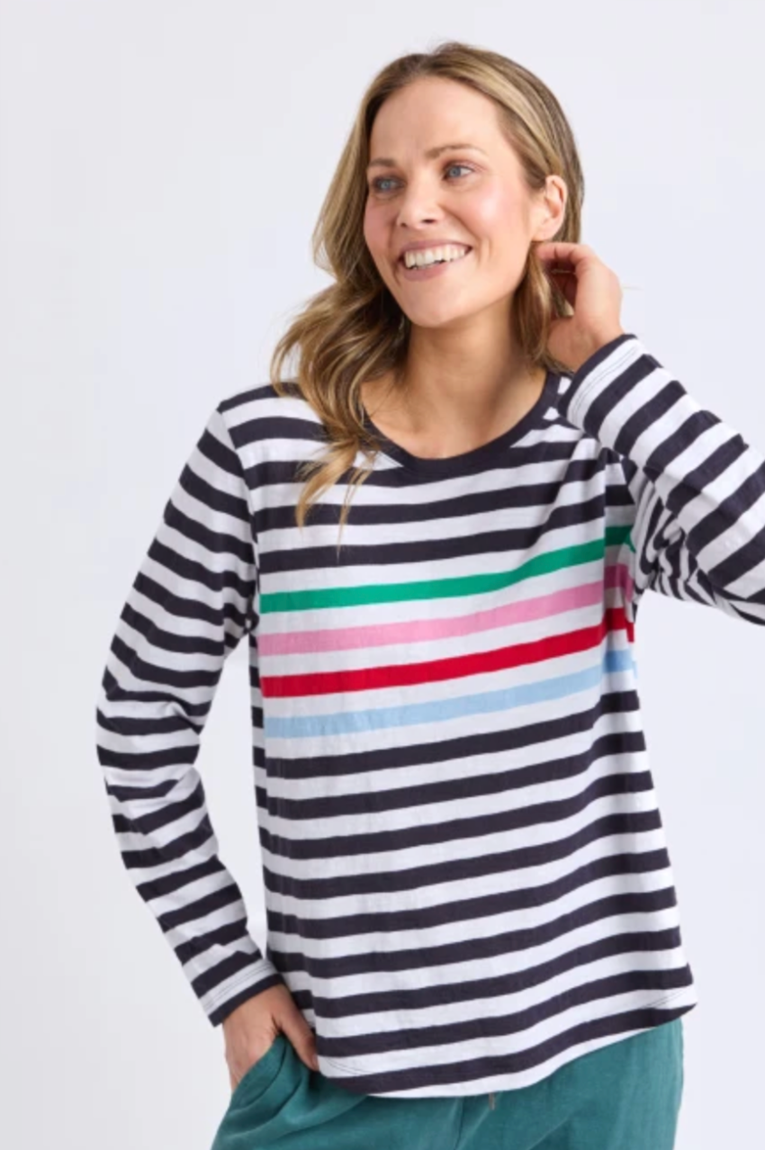 Elm Harmony L/S Tee - Stripe