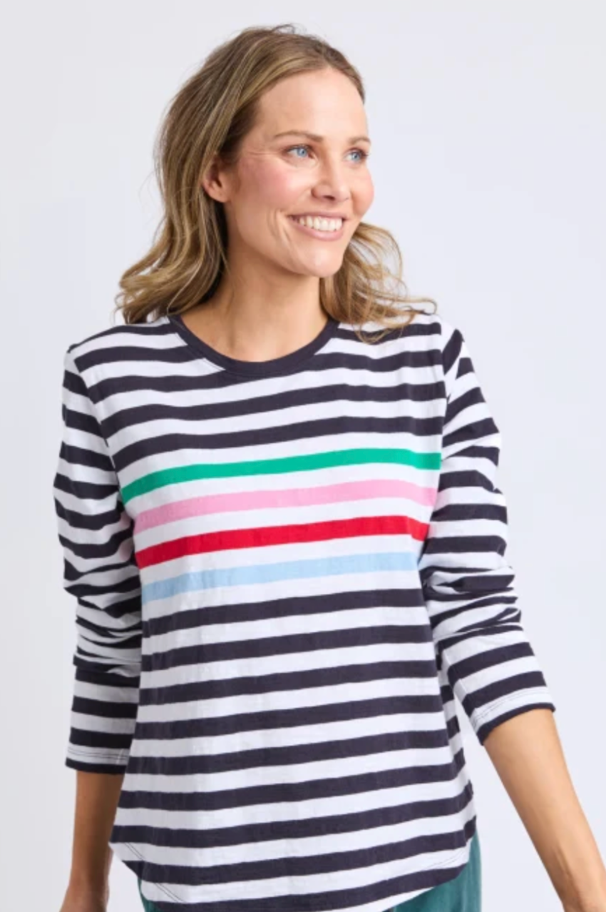 Elm Harmony L/S Tee - Stripe