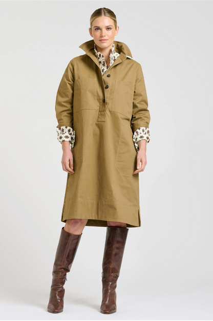 Jane Utility Popover Dress