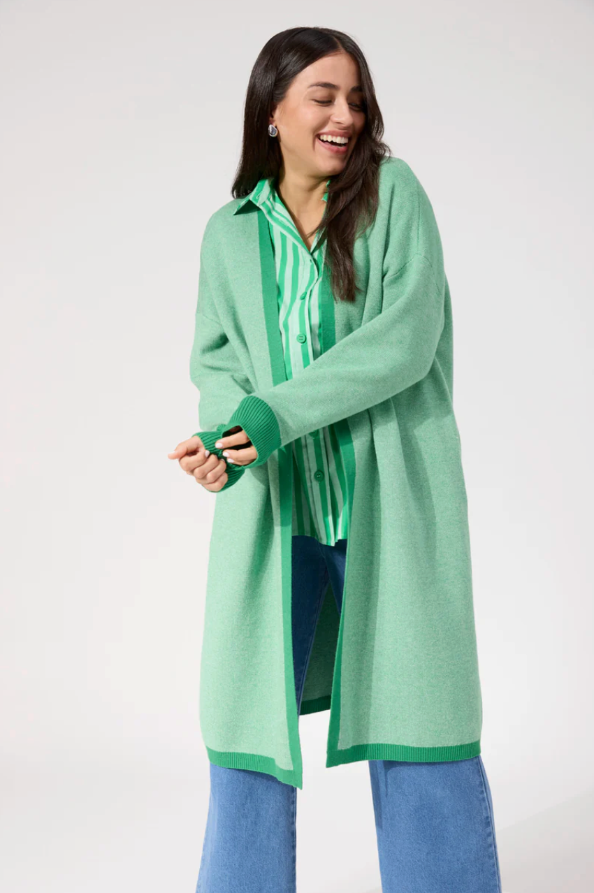 Monterosa Cardigan - Green