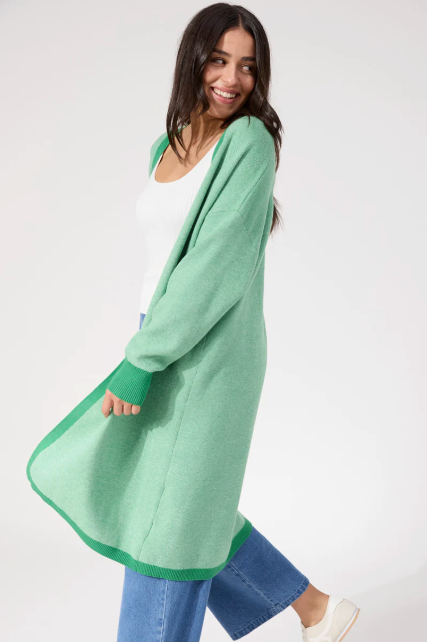Monterosa Cardigan - Green