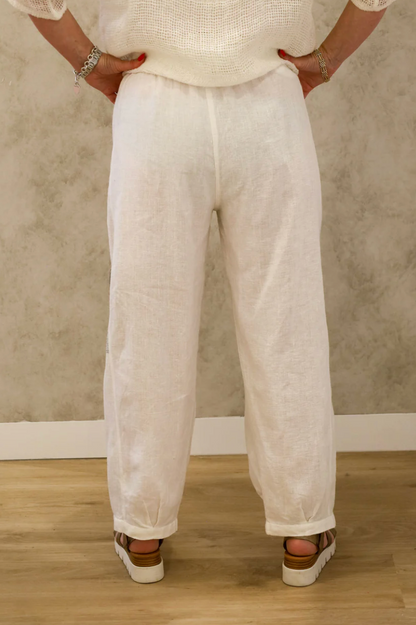 Mabel Pant - White