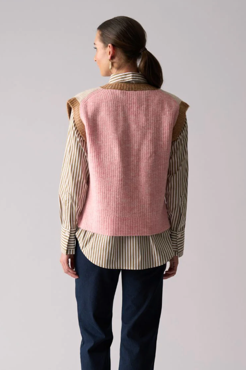 Plush Love Vest - Pink