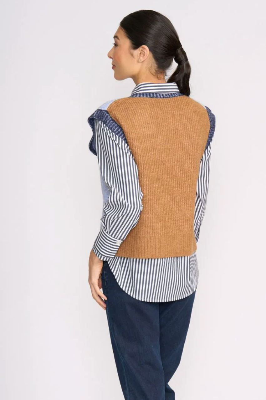Plush Love Vest - Blue