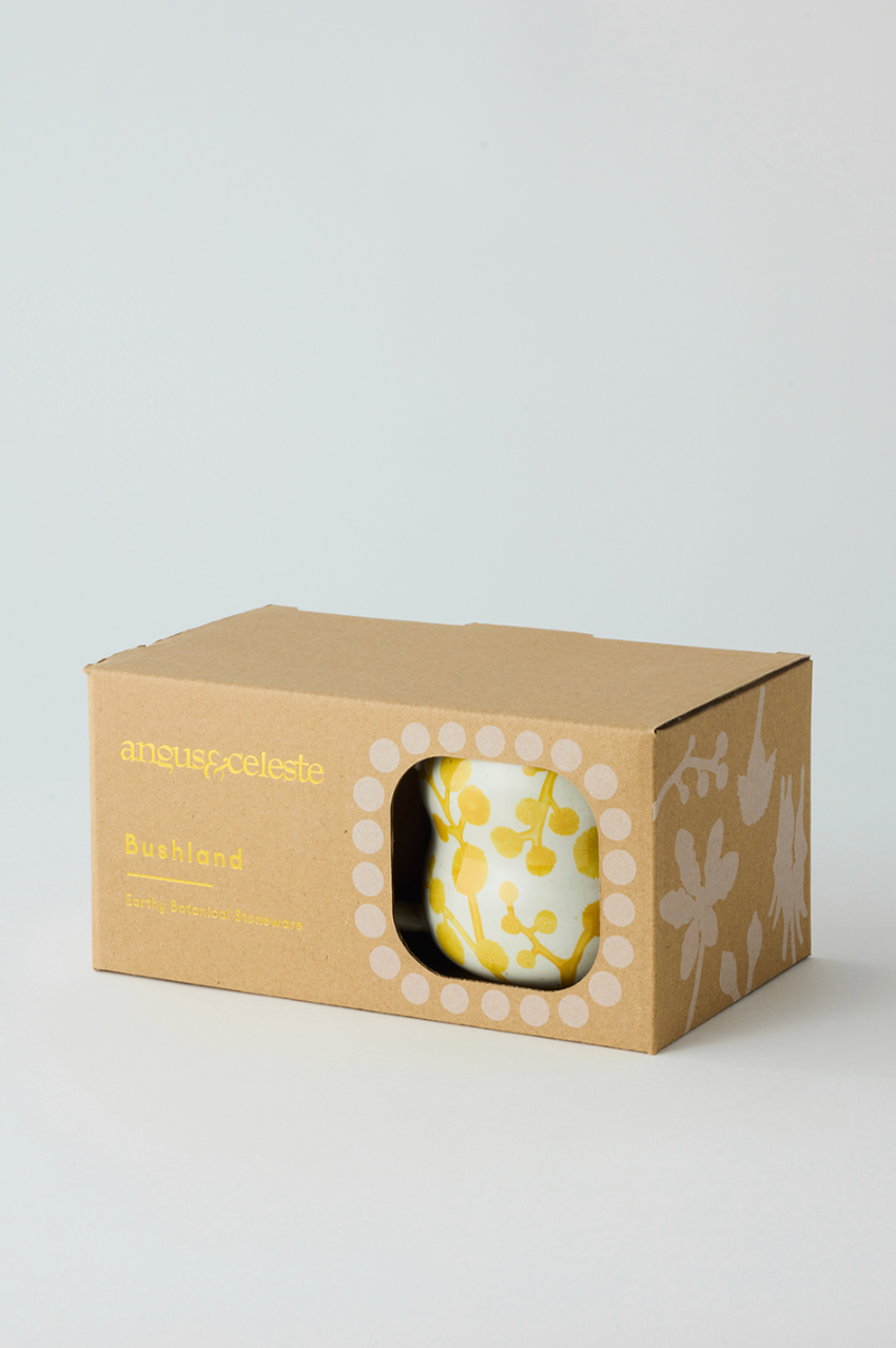 Bushland Mug Set - Wattle