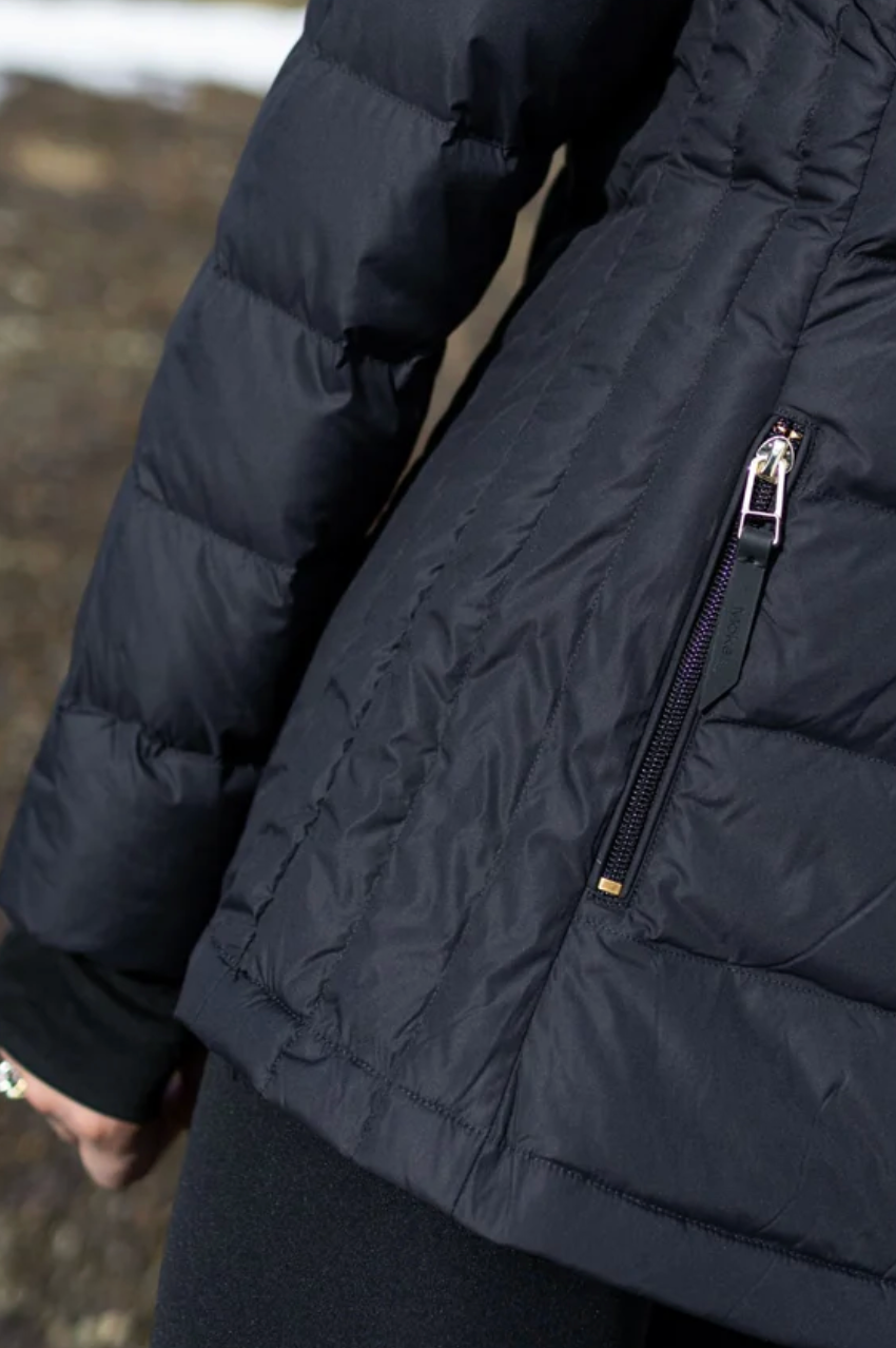 Moke Lucy Puffer Jacket - Black