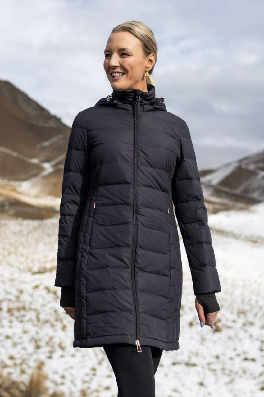 Moke Sydney Puffer Jacket - Black