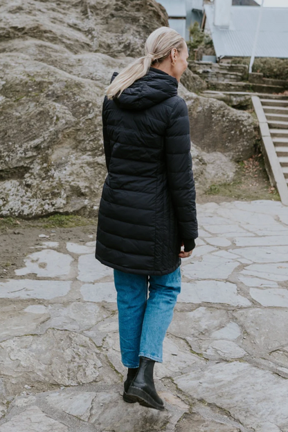 Moke Sydney Puffer Jacket - Black