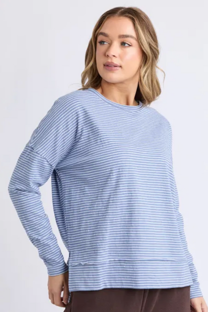 Foxwood Eddie Stripe Top - Blue