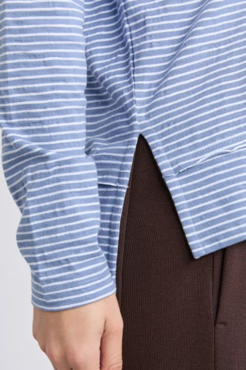 Foxwood Eddie Stripe Top - Blue
