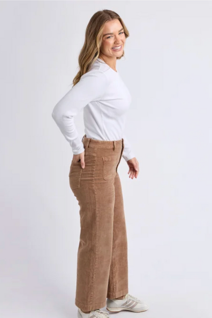 Foxwood Henrietta Cord Pant - Toasted Coconut