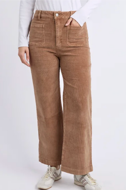 Foxwood Henrietta Cord Pant - Toasted Coconut