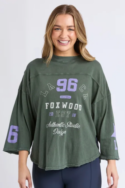 Foxwood La Studio Tee - Khaki