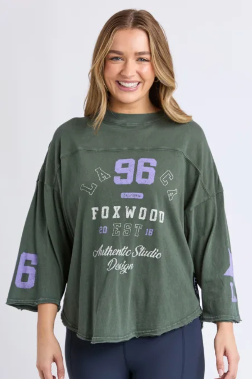 Foxwood La Studio Tee - Khaki