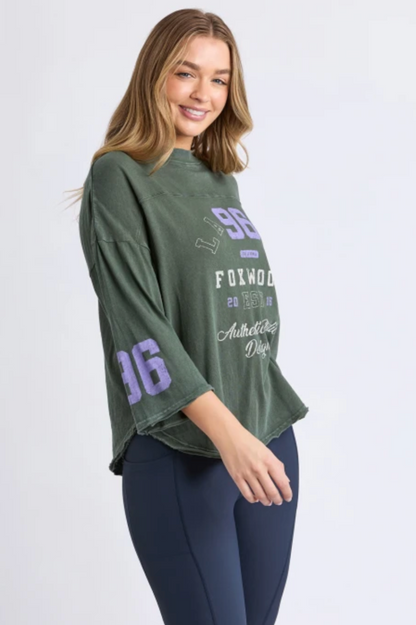 Foxwood La Studio Tee - Khaki