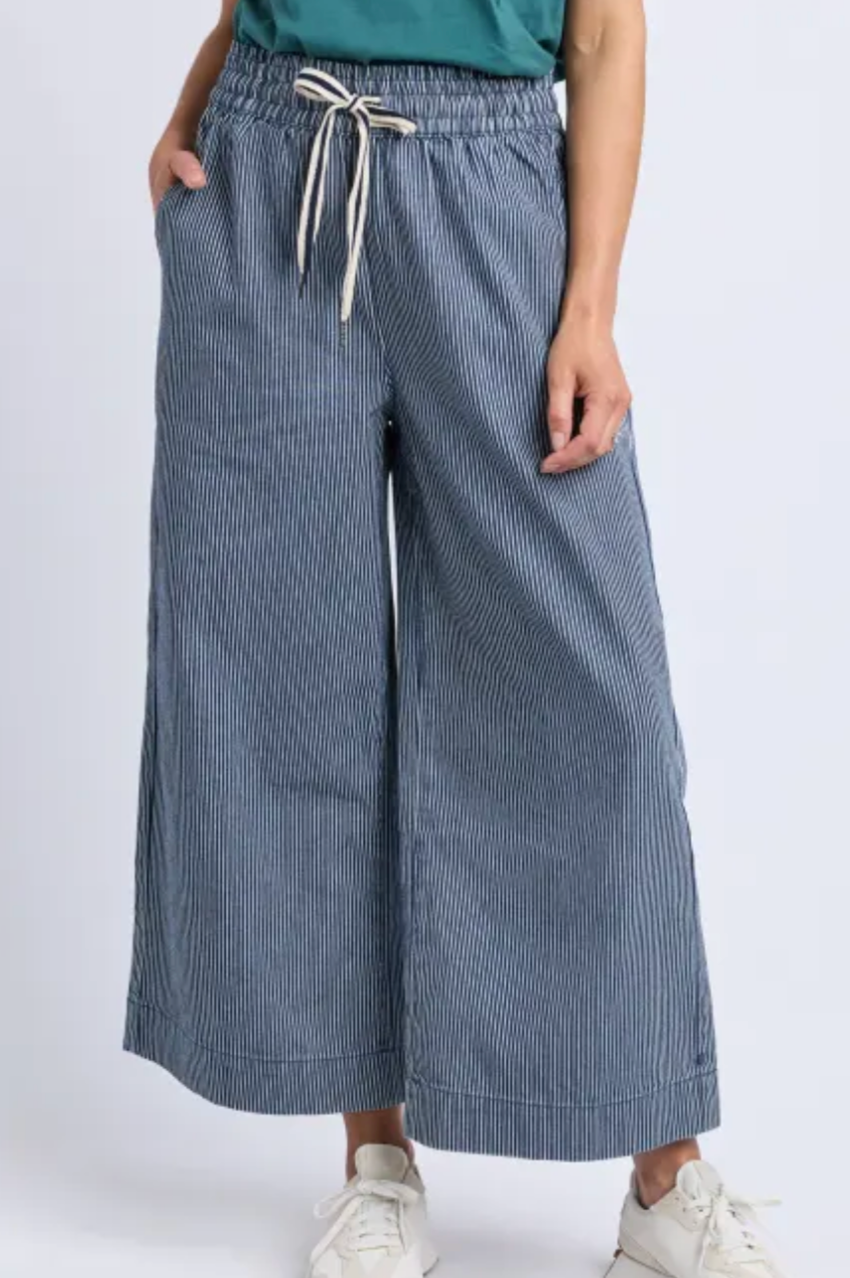 Elm Julia Pinstripe Denim Pant