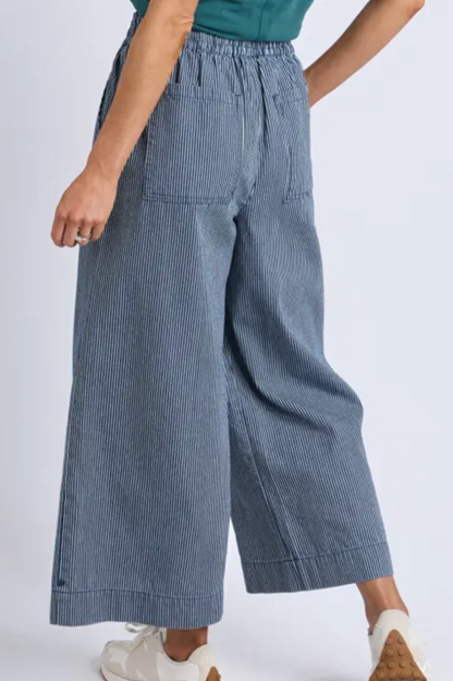 Elm Julia Pinstripe Denim Pant