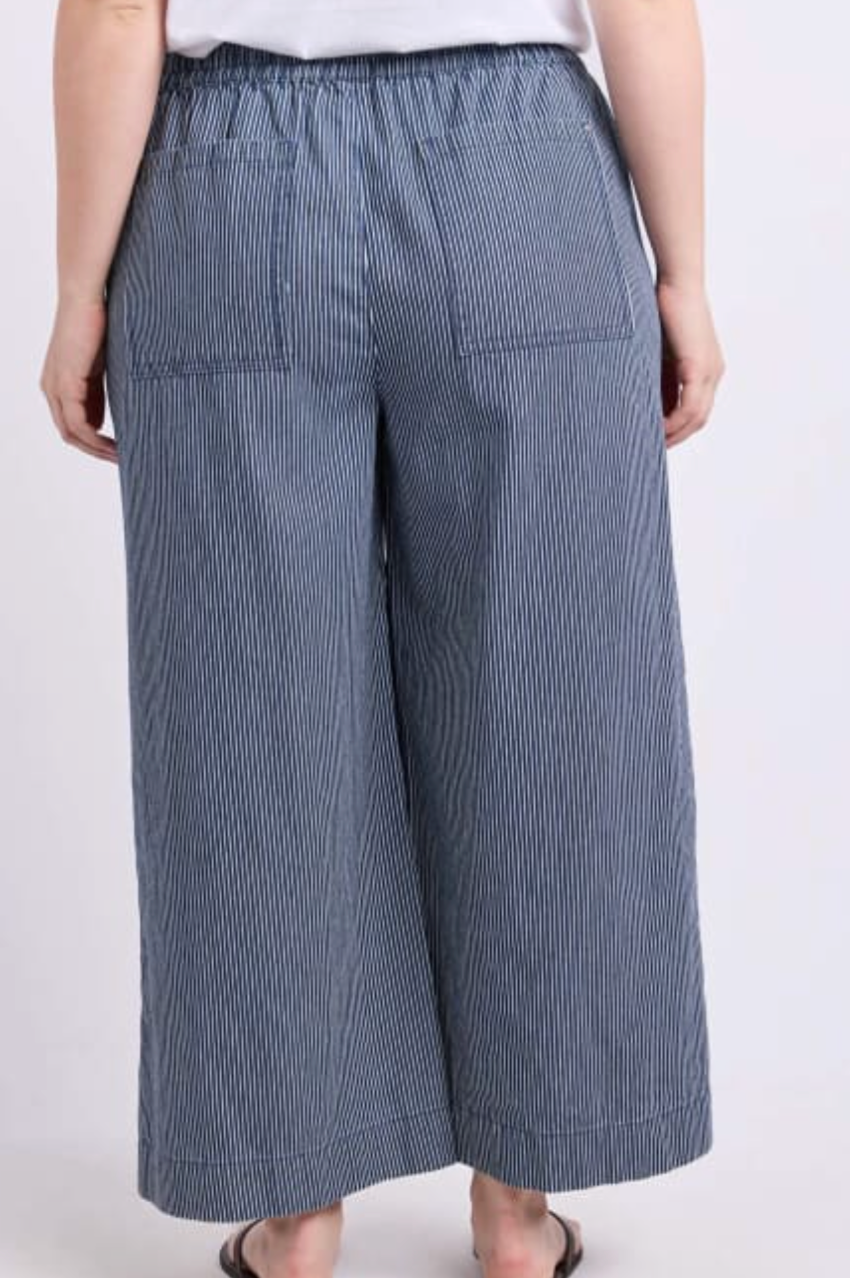 Elm Julia Pinstripe Denim Pant