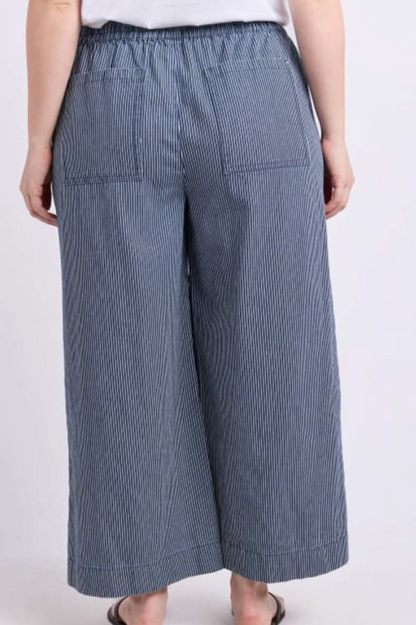 Elm Julia Pinstripe Denim Pant