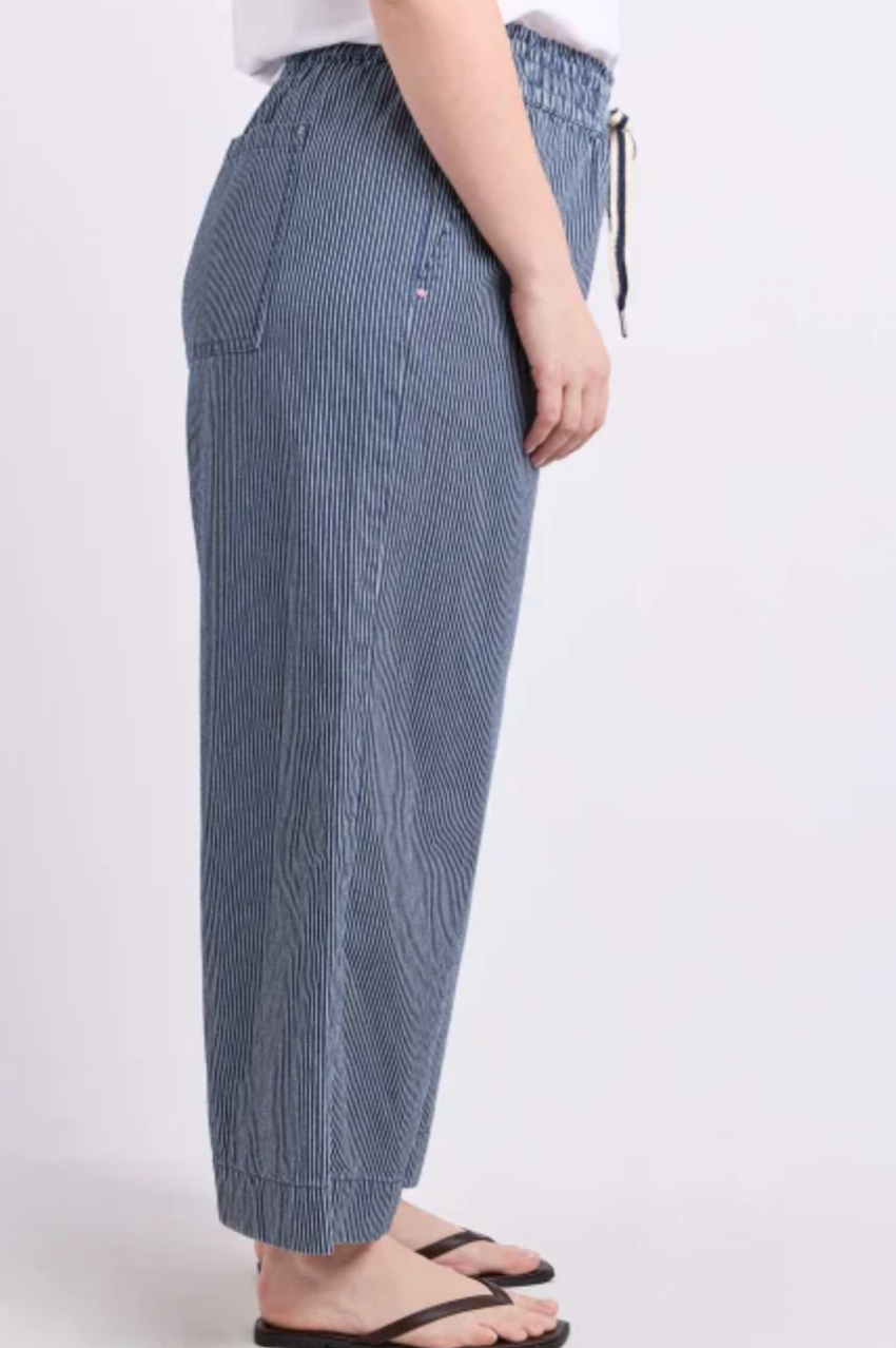 Elm Julia Pinstripe Denim Pant