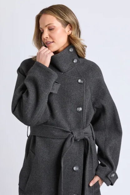 Elm Caroline Coat - Grey